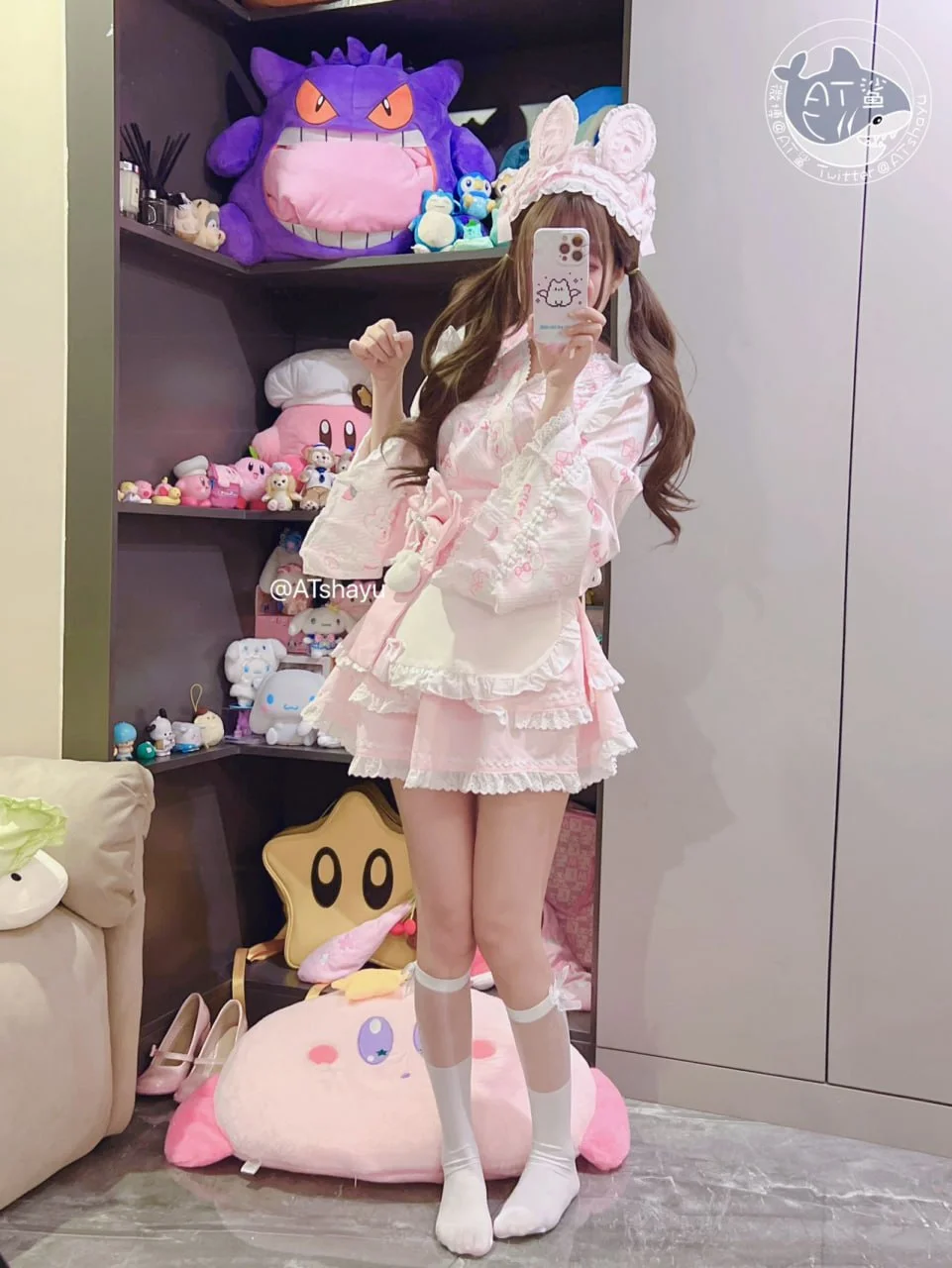 AT鲨 - 赛博萝莉 [90P,2V-37MB] tg@simisebaisi 【丝足阁】001.webp